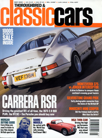 1973 911 2.8 RSR cover
