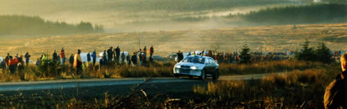 Rally GB 2002, just after dawn