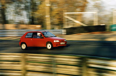Ben's 106 Rallye at Oulton Park
